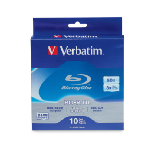 Verbatim BD-R DL 50GB 8X VBTM 10PK SP