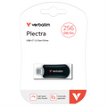 Verbatim Plectra USB-C Flash Drive Black 256GB