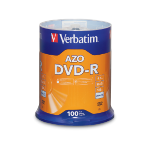 Verbatim DVD-R 4.7GB 16X VBTM 100PK SP