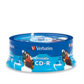 Verbatim CDR 80/700 52X VRB WHT IJ HUB SB 25PK SP