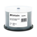 Verbatim CDR 80 52X DL+ WHT HUB THRML 50PK SP