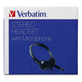 Verbatim Stereo headset with microphone