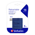 Verbatim 16GB USB Flash Drive 5pk Blue