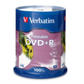 Verbatim DVD+R 4.7G 16X VRB AZO WHT IJ BH 100SP