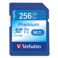 Verbatim 256GB Premium SDXC UHS-I V10 Cls 10 Card