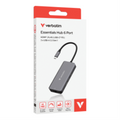 Verbatim USB-C Essentials Multiport Hub 6 Port