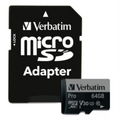 Verbatim #64Gb Pro 600x microSDXC UHS1 V30U3Cls10