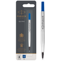 Parker Rollerball Pen Refill, Medium Tip, Blue QUINK Ink, 1 Count