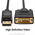 DP 1.2 DVI-D Passive Cab 6ft