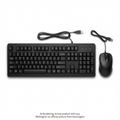 PRO FIT WASHABLE WIRED DESKTOP SET