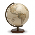 Replogle Globes SANTIAGO Antique EN on a pure white background.