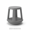 Kore Wobble Stool 40cm, Grey