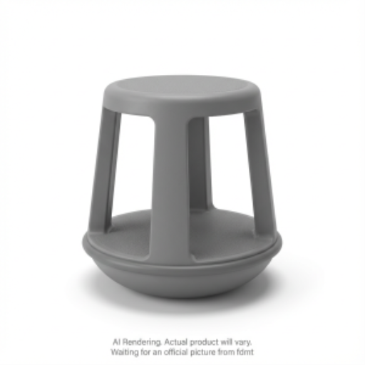 Kore Wobble Stool 40cm, Grey