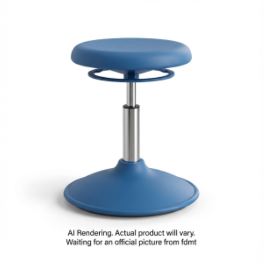 Kore Adjustable Wobble Stool 35-48cm, Blue