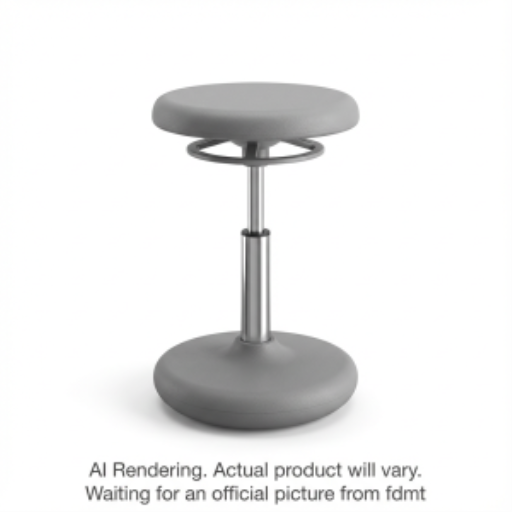 Kore Adjustable Wobble Stool 42-61cm, Grey