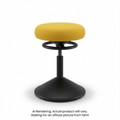 Kore Adjustable Pivot Stool 42-53cm Yellow