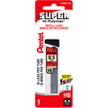 Super Hi-Polymer Lead Refill, 30 Leads Per Tube, HB, 0.5mm, 1PC Pack