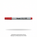 CD-R/DVD-R Permanent Marker (2.0mm), Bullet Tip, Red Ink