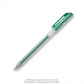 Pentel Arts Slicci Metallic (0.8mm) Needle Tip Med Gel Pen Green Metallic Ink