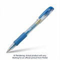 Krazy Pop Iridescent Gel Pen, (1.0mm) Blue + Metallic Gold