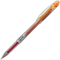 Pentel Arts Slicci (0.25mm) Extra Fine Tip Gel Pen - Orange Ink