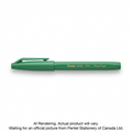 Pentel Arts Sign Pen Fiber-Tipped Pen, (2.0mm), Green Ink