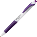 GlideWrite Ballpoint Pen with TechnIFlo Ink, (1.0mm) Bold Point, Violet Ink