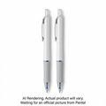 Pentel Floatune, Retractable Advanced Rollerball Pen, 0.5mm Tip, Black Ink, 2PC Pack