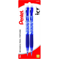 Icy Mechanical Pencil (0.9mm), Tinted Blue Barrel, 2PC Pack