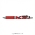 EnerGel Canadian Barrel Design 2, Liquid Gel Pen, (0.7mm) Metal Tip, Black Ink, Barrel Design 2