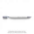 Illumina Flex Liquid Highlighter, Dual Tip - Chisel and Bullet, Pastel Grey