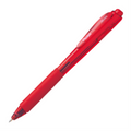Wow! Retractable Ballpoint Pen, (1.0mm) Medium Tip, Red Ink