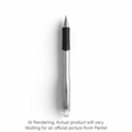 EnerGel Liquid Gel Pen, (0.7mm) Metal Tip, Capped, Black Ink