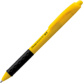 R.S.V.P. Safety Colour Yellow Barrel Ballpoint Pen Retractable, Black Ink