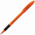 R.S.V.P. Safety Colour Barrel Ballpoint Pen Capped, Black Ink