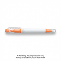 Illumina Flex Liquid Highlighter, Dual Tip Chisel and Bullet, Orange Ink