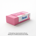 Hi-Polymer Pink Eraser Large, Open Stock Display, 12PCS