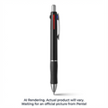 EnerGel 3 Multi-Function, 3-Ink Gel Pen, (0.5mm), Black/Red/Blue Ink, Black Barrel