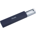 EnerGel Retractable Liquid Gel Pen, (0.7mm) Silver Metal Body, Black Ink, Gift Case