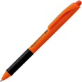 R.S.V.P. Safety Colour Orange Barrel Ballpoint Pen Retractable, Black Ink