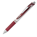 EnerGel Retractable Gel Roller, (0.7mm) Metal Tip, Burgundy Ink