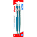 P200 Mechanical Pencil (0.7mm) 2PC Pack, Blue Barrel