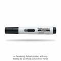Easyflo White Board Marker, Bullet Tip (6.0mm) Black Ink