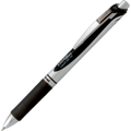 EnerGel Retractable Gel Roller, (0.7mm) Metal Tip, Black Ink