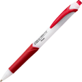 GlideWrite Ballpoint Pen with TechnIFlo Ink, (1.0mm) Bold Point, Red Ink