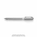 Pentel Arts Slicci Metallic (0.8mm) Needle Tip Med Gel Pen Silver Metallic Ink