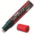 Pentel Arts Wet Erase Chalk Marker, Jumbo Chisel Tip, Red Ink