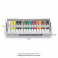 Pentel Arts Water Colours Assorted Colours, 18-Pk