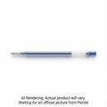 Refills for Pentel Ballpoint Pens (BK91, BK93, BK93CR, BK66M, BK410), (1.0mm), Blue Ink, 2-Pack Pouch
