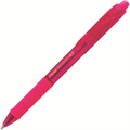 R.S.V.P. RT Colours Retractable Ballpoint Pen, (1.0mm), Pink Barrel, Pink Ink